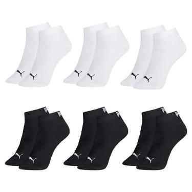 Imagem de Kit 6 Pares De Meias Puma Sapatilha Esportiva Masculina