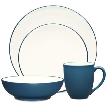 Imagem de Aparelho de Jantar de Cerâmica Clássica e Durável para o Dia a Dia com 4 Peças, Noritake 8484-04G