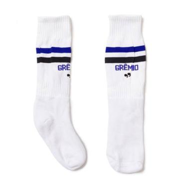 Imagem de Meião Infantil Campo Grêmio Branco Oficial