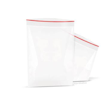 Imagem de 100 Saco Hermético Fecha Fácil Ziplock Freezer Multiuso N10G
