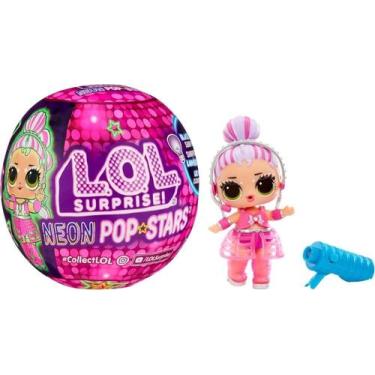 Imagem de Boneca LOL Surprise Neon Pop Stars Tots Sortida - MGA