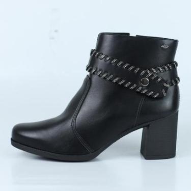 Imagem de Bota Dakota Cano Curto Tira Lateral Com Strass-Feminino