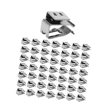 Imagem de Kuntesetty Grampos de Fio de Painel Solar para Gerenciamento de Cabos de Módulo, Acessórios de Montagem, Grampos de Fiação de Estrutura de Reboque, Grampos de Ca, 50 Peças