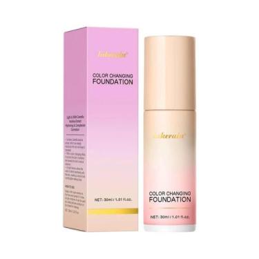 Imagem de Base Líquida Mágica Que Muda De Cor Lakerain, Hidratante, Leve, De Lon