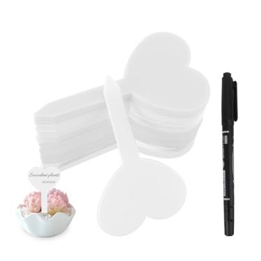 Imagem de Etiquetas de plantas, etiquetas de jardim, marcadores de plantas, etiquetas de plantas para mudas, marcadores de jardim, à prova d'água, marcadores de jardim para plantas ao ar livre, etiquetas de