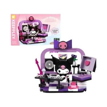 Imagem de Blocos De Montar De Anime Sanrio Para Meninas: Hello Kitty, Kuromi, My