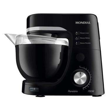 Imagem de Batedeira Planetária Mondial BP-03-B Preta 700W