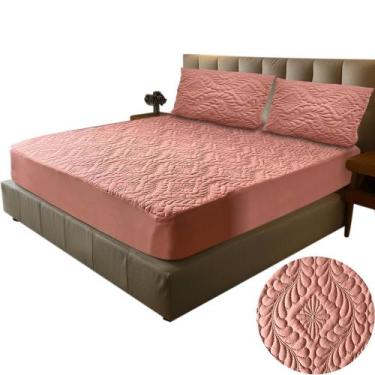 Imagem de Capa Protetora Para Colchão Matelado Avulso Casal Queen Para Cama box 