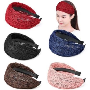 Imagem de Bandanas DORIS & JACKY Fashion Fashion Wide Lace Elásticas - DORIS&JAC