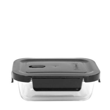 Imagem de Pote Vidro Borossilicato 375ml Retangular Hermético - Kit 02 - WELLMIX
