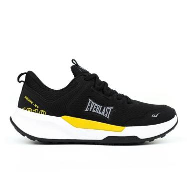 Imagem de Tênis Everlast Solo Preto e Amarelo