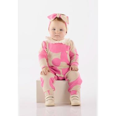 Imagem de Macacão de Bolinhas para Bebê Menina Up Baby-Feminino