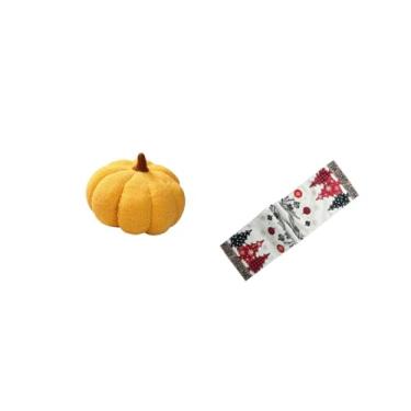 Imagem de Fenteer Almofadas de Abóbora de Halloween, Almofadas de Pelúcia Recheadas para Sofá, Decoração de Quarto E Caminho de Mesa de Natal, Cachecol para Cômoda, Toa