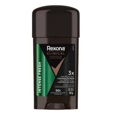 Imagem de Rexona Clinical Antitranspirante Creme Intense Fresh 58g