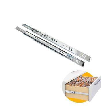 Imagem de Corrediça Trilho Telescópico de 35 cm Light o Par para Uma Gaveta 25 Kg