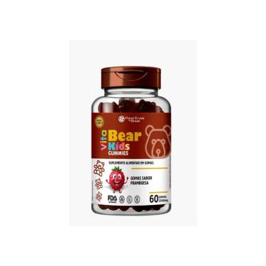 Imagem de Vitamina Bear Kids Gummies Framboesa 60 gomas Floral Ervas-Unissex