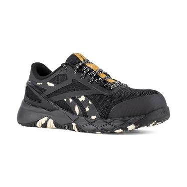 Imagem de Reebok Work Nanoflex TR Work Composite Toe Oxford feminino, Preto, 8 Wide