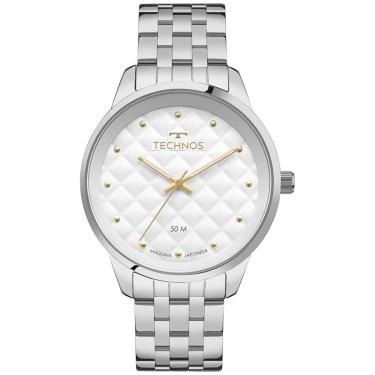 Imagem de Relógio Technos Feminino Brilho Prata - 2035nep-1k
