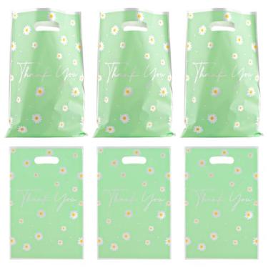 Imagem de AEOKJOSI 30 peças de sacolas plásticas para lembrancinhas de festa – lembrancinhas práticas com armazenamento de lanches, bolsa de presente de festa para aniversário, casamento, chá de bebê, festas