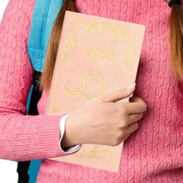 Imagem de Shakven Planejador Diário,Agenda 2025,Agenda A6 Planejador Diário 2025 - Livro de escrita, planejador acadêmico, planejador semanal e mensal, planejador diário para mulheres e homens