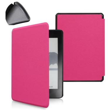 Imagem de Yzlvigrous Capa de Padrão Cruzado para Kindle Paperwhite 7/6/5ª Geração 2015/2013/2012, Tampa de 6 Polegadas com Sono Automático e Acordar, TPU Mole de Volta, Modelo: DP75SDI /EY21