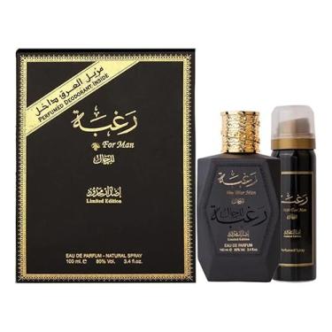 Imagem de Kit Perfume Árabe + Desodorante Raghbaa EDP 100ml - Original e Lacrado