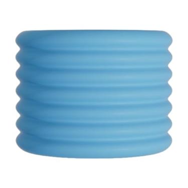 Imagem de KiBcsLic Isolamento de tubo de espuma Fita isolante Envoltório de isolamento de tubo Comprimento 6,56 pés Paredes de proteção contra congelamento de inverno, Azul