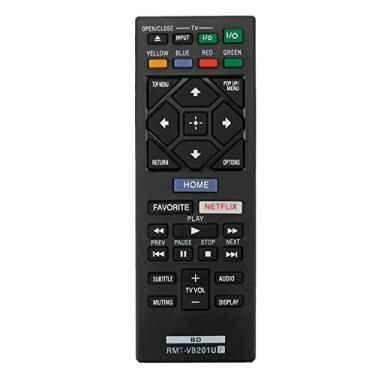 Imagem de AULCMEET RMT-VB201U Controle remoto substituído serve para Blu-Ray BD Disc DVD Player BDP-BX370 BDP-S1700 BDP-S3700 UBP-X700