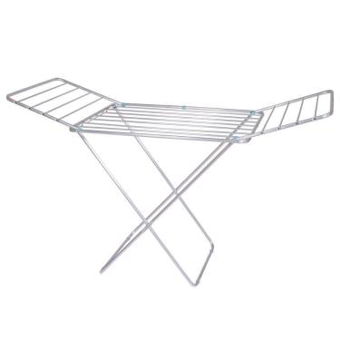 Imagem de Varal De Chão Com Abas Maxi Gigante 20 Kg 13m Alumínio Mor