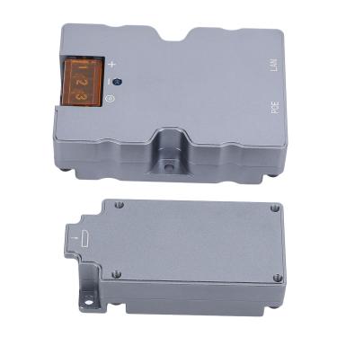 Imagem de Acouto Conjunto de Injetores PoE Passivos GigE 320W Com Proteção ESD, Kit de Adaptador Ethernet Rede de Alto Desempenho, Suporta 10/100/1000 Mbps Com Conexões RJ45, Ideal para Uso Interno e Interno