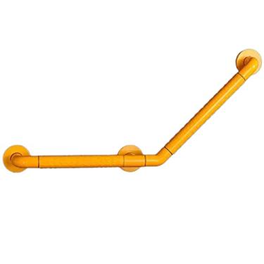 Imagem de uhyOHF Barra antiderrapante para banheiro, alça de chuveiro de aço inoxidável antiderrapante, trilho de mão de segurança, apoio de braço de equilíbrio, idosos, grávidas, crianças, banho assistente