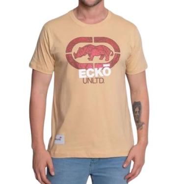 Imagem de Camiseta Ecko Estampada Bege Claro, M, Bege claro