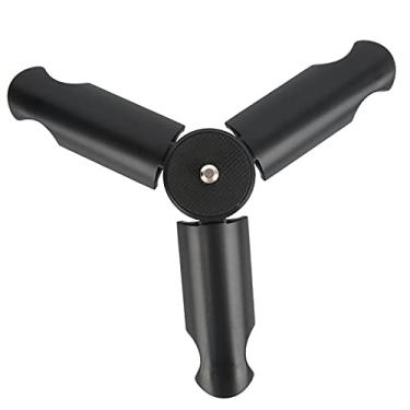 Imagem de Ymiko Suporte Compacto para tripé de Mesa para Câmera e Bastão de Selfie Com Parafuso de 1/4 pol., Suporte Estabilizador Portátil