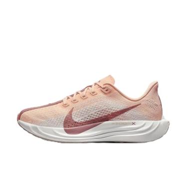 Imagem de Nike Tênis de corrida feminino ZoomX Pegasus Plus, Matiz carmesim/platina pura/poeira estelar vermelha/branco, 39