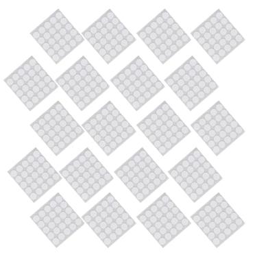 Imagem de Jopwkuin Adesivos de Espuma Adesiva para Pavio de Vela Com Forte Adesão para Fazer Velas 20x1mm, 20 Folhas de Adesivo Dupla Face para Vários Recipientes de