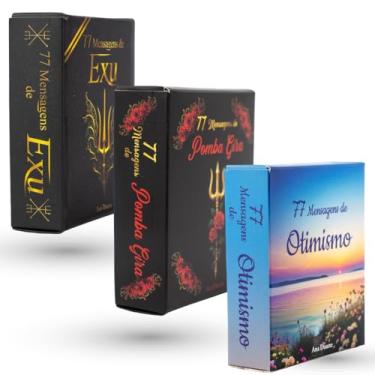 Imagem de Kit 3 Box 77 Mensagens Cada | Pomba Gira, Exu & Otimismo