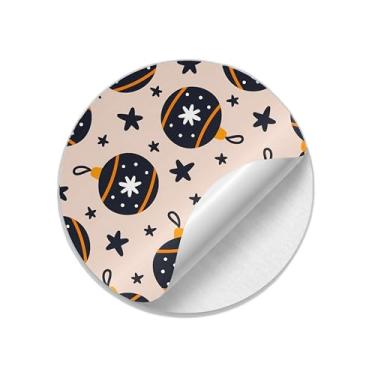 Imagem de Ladrilho Decorativo de Cerâmica Com Estampa de Natal Desenhada à Mão