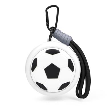 Imagem de Woyinger Bolsa esportiva de silicone adequada para estojo de carregamento de AirPods, bolsa de fone de ouvido para acessórios com gerenciamento de cabos, capa de fone de ouvido e bolsa de moedas para