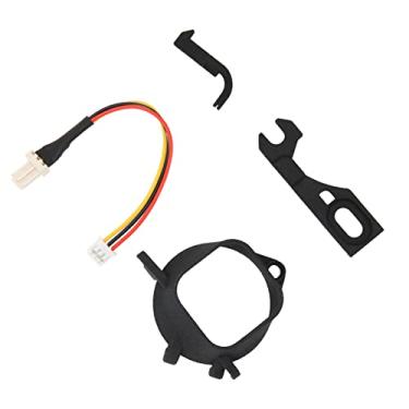Imagem de Cryfokt Substituição do Kit de Montagem de Ventilador de Console para Dreamcast DC, Mini Suporte de Ventilador de Resfriamento Sem Escova Impresso Em 3D, NF-A4x10 5V, Operação Silenciosa, ABS de