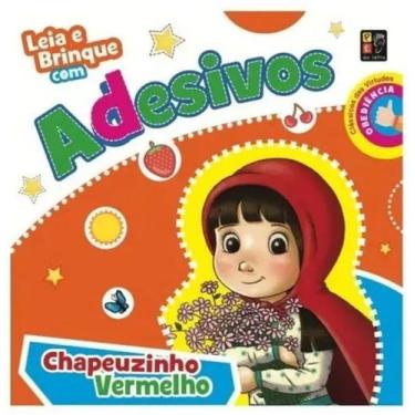 Imagem de Leia e Brinque com adesivos Chapeuzinho Vermelho - PÉ DA LETRA - PE DA