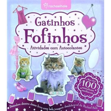 Imagem de Gatinhos fofinhos - atividades com autocolantes - GIRASSOL IMPORTADOS,