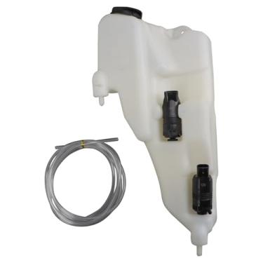 Imagem de TRQ Reservatório de lavador de para-brisa GM1288226 compatível com Chevrolet Blazer 1995-2005 1995-2001 GMC Jimmy 1996-2001 Oldsmobile Bravada