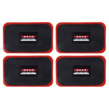 Imagem de SPYMINNPOO Remendo de Pneu Retangular Reforçado de Borracha para Carro de Motocicleta Remendo de Reparo Adesivo Forte para Uso de Emergência