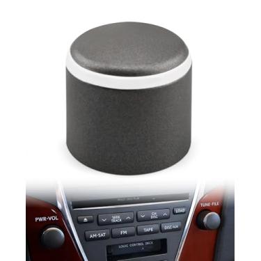 Imagem de Botão de volume do botão de rádio de áudio adequado para Lexus ES240 ES350 2006 2007 2008 2009, substitui 90010-22050