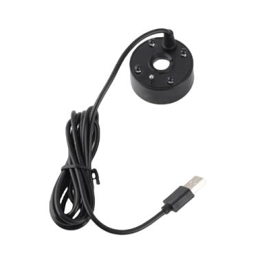 Imagem de GLOGLOW Pulverizador de Jardim Luzes LED Coloridas 5v Fabricante de Névoa de Filtragem de Odor Fogger para Lagoa Rockery Fish Tank Sink Fonte de água Party Deco Fabricante de Névoa Ultrassônica, de