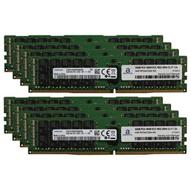 Imagem de Adamanta Atualização de memória de servidor de 256 GB (8 x 32 GB) compatível com Dell PowerEdge FC430 DDR4 2400MHZ PC4-19200 ECC Chip registrado 2Rx4 CL17 1.2v DRAM RAM