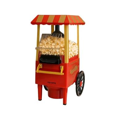 Imagem de Pipoqueira Elétrica Retrô Ar Quente sem Óleo Vermelha 1100W 220V