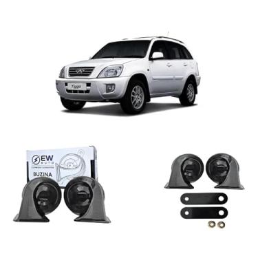 Imagem de BUZINA CARACOL (PAR) GRAVE/AGUDO PARA TIGGO 2013>2016 - TIGER AUTO