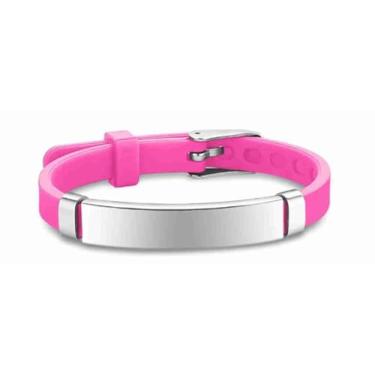 Imagem de Pulseira de Identificação Infantil Personalizada (PINK)