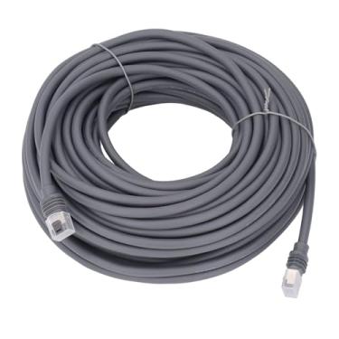 Imagem de Jopwkuin Cabo de Substituição do Roteador de Antena Gen 3 Velocidade Eficiente de 2.000 Mbps para Uso na Internet Cabo de Extensão do Conector RJ45 de 75 Pés, para Ambientes Internos e Externos